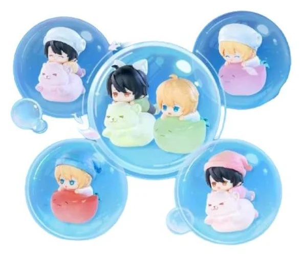 The Falling Merman PVC Mini Figures Luming World Series Blind Box 5 cm - 1 Unidade Aleatória