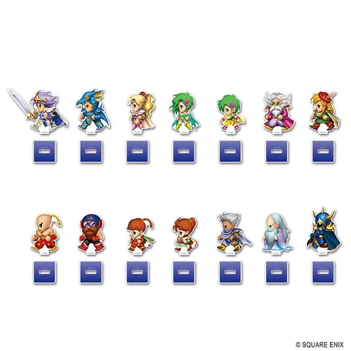 Final Fantasy IV Mini Acrylic Stand Collection 4cm - 1 Unidade Aleatória