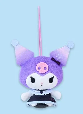 Snow Miku x Kuromi Mochipico Mascot D: Kuromi (Kyoton) 8 cm