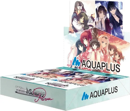 Weiss Schwarz Rose: Aquaplus (Reprint) Japanese - 1 Booster Box (10 Boosters) AGE 16+