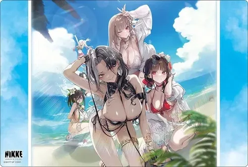 Goddess of Victory: Nikke Playmat: Playmat Collection - Beauty Full Shot (52 x 35 cm : Thickness: 2 mm)