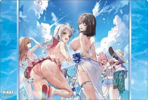 Goddess of Victory: Nikke Playmat: Playmat Collection - Blue Water Island (52 x 35 cm : Thickness: 2 mm)