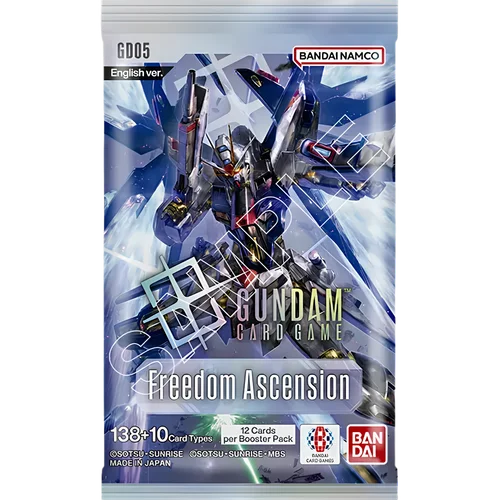 Gundam Card Game Freedom Ascension [GD-05] English - 1 Booster