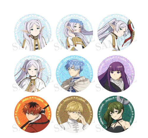 FRIEREN - Trading Glitter Can Badge BLIND BAG 56mm - 1 Unidade