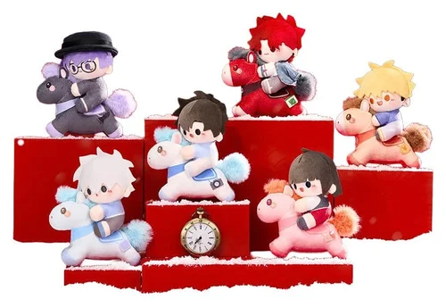 Link Click Mini Plush Ride on Dreams Blind Box 13 cm - 1 Unidade Aleatória
