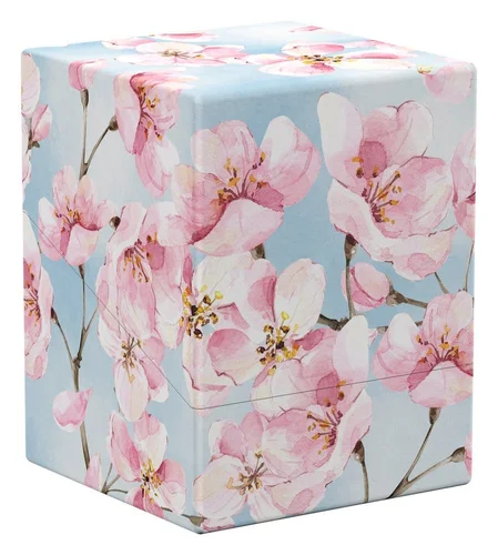Ultimate Guard RTE Boulder 100+ Floral Places (76 x 75 x 98.5 mm) - Cherry Blossom