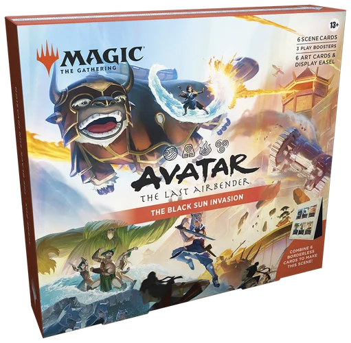 Magic the Gathering Avatar Scene Box - The Black Sun Invasion