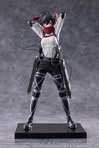 Attack on Titan: The Final Season Oshi Works PVC Figure Mikasa Ackerman The Final Season Ver. 25 cm
