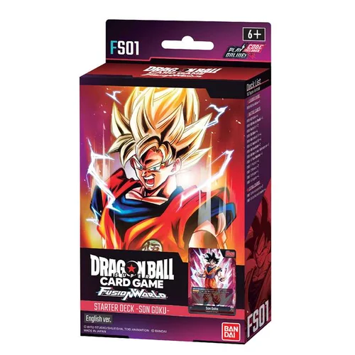 Dragon Ball Card Game - Fusion World Son Goku (FS01) Starter Deck - English