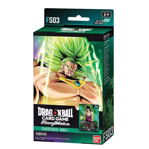 Dragon Ball Card Game - Fusion World Broly (FS03) Starter Deck - English