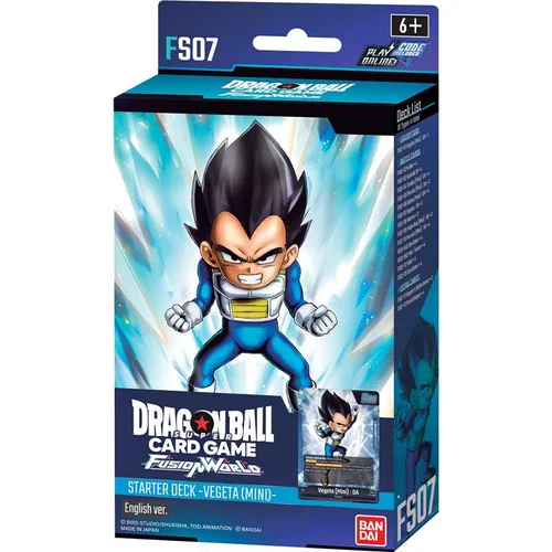 Dragon Ball Card Game - Fusion World Vegeta Mini (FS07) Starter Deck - English