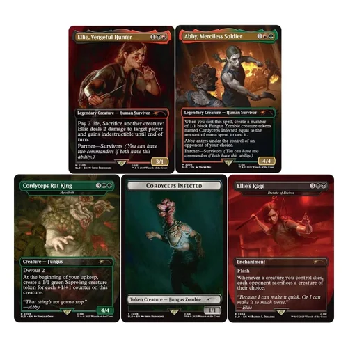 Magic the Gathering Secret Lair x PlayStation (The Last of Us: Part II) NON FOIL - English