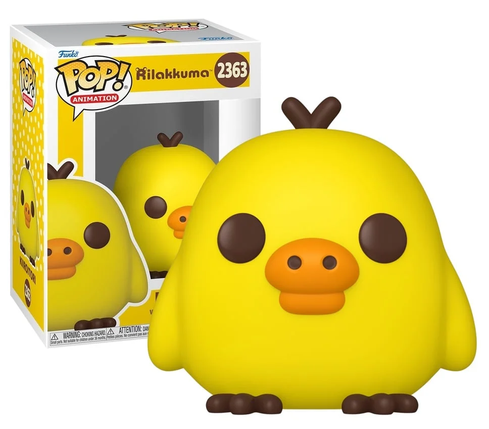 Rilakkuma POP! Animation Vinyl Figure Kiiroitori 9 cm
