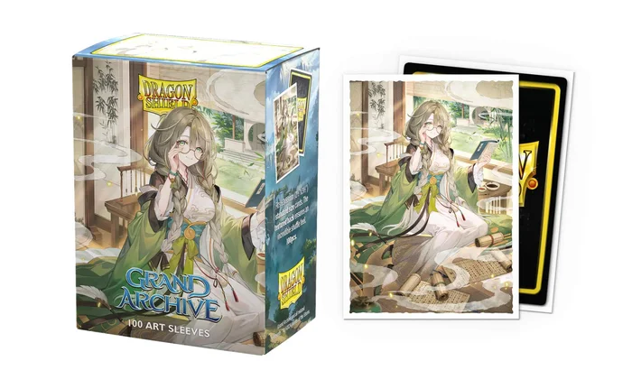 Dragon Shield - 100 Standard Art Sleeves - Grand Archive : Kongming, Wayward Maven