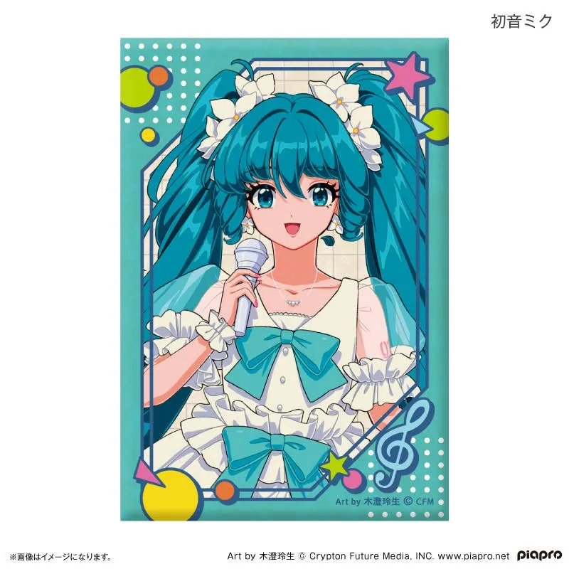 Hatsune Miku + Piapro Characters: Showa Idol Tin Magnet Hatsune Miku