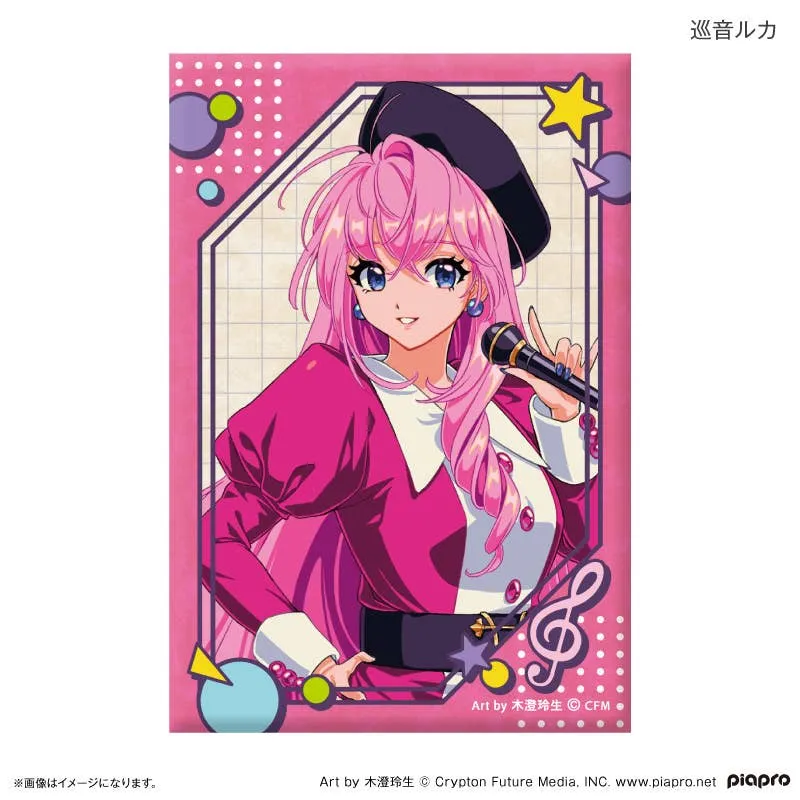 Hatsune Miku + Piapro Characters: Showa Idol Tin Magnet Megurine Luka