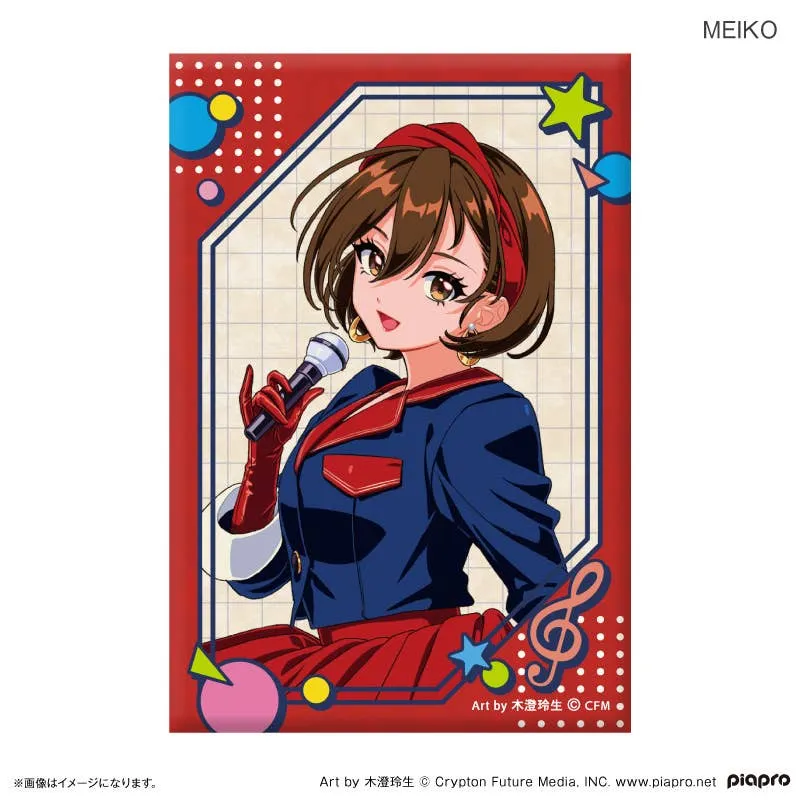 Hatsune Miku + Piapro Characters: Showa Idol Tin Magnet Meiko