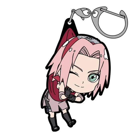 Naruto Shippuden: Sakura Haruno Pinched Wink Ver. Keychain