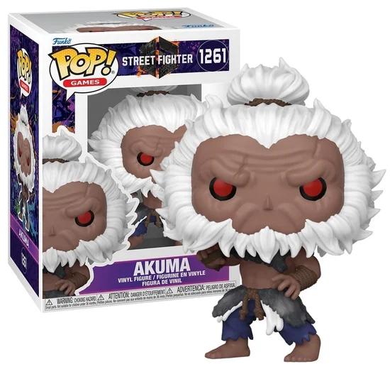 Street Fighter 6 POP! Animation Vinyl Figures Akuma 9 cm