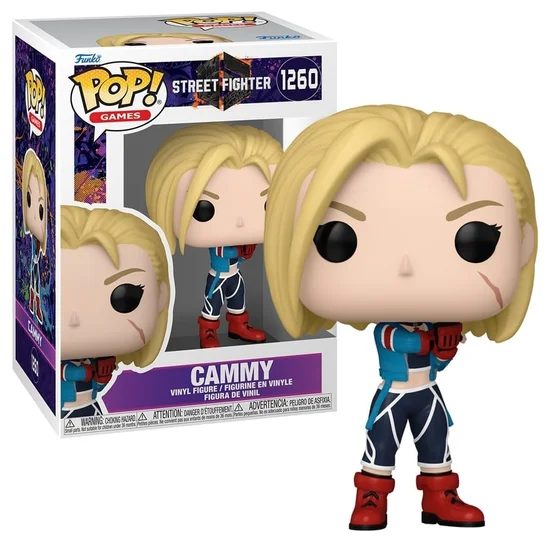 Street Fighter 6 POP! Games Vinyl Figure Cammy 9 cm