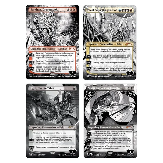 Magic the Gathering Secret Lair More Borderless Planeswalker Foil - English