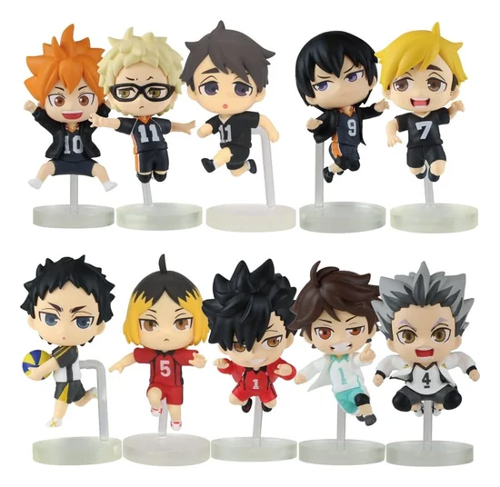 Haikyu!! Twinchees Mini Figures Hoppin' 5 cm Blind Pack - 1 Unidade Aleatória
