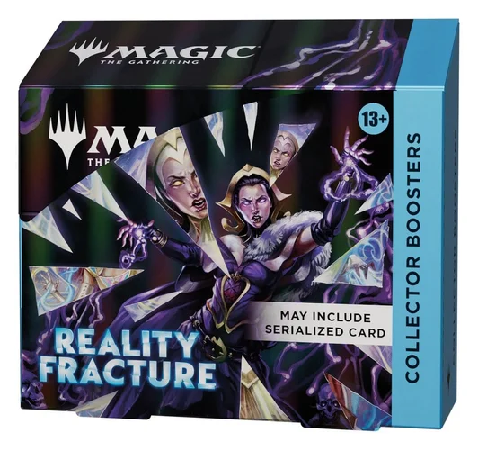 Magic The Gathering Reality Fracture Collector Booster English - 1 Collector Booster Box (12 Boosters)