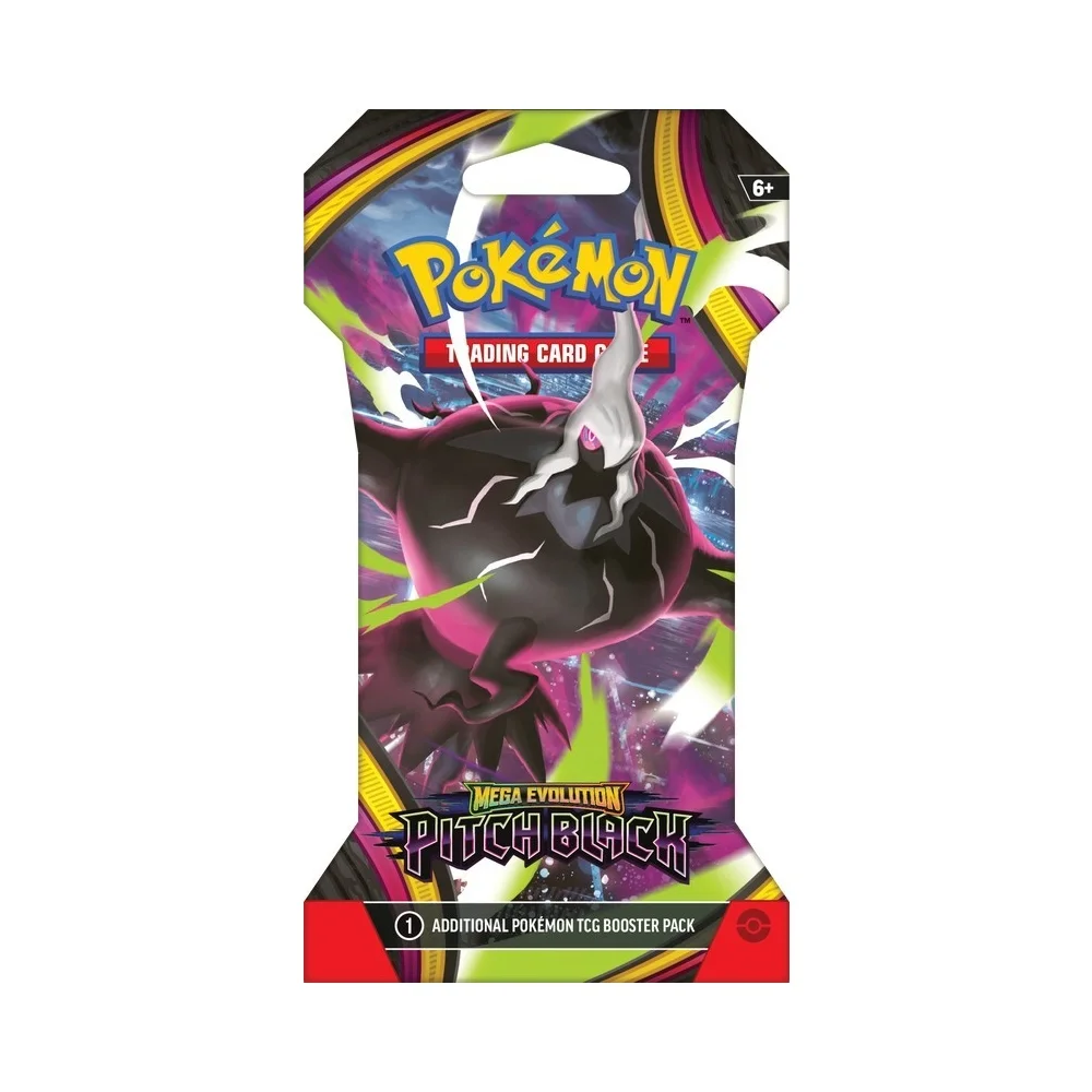 Pokémon TCG - Mega Evolution: Pitch Black English - 1 Sleeved Booster