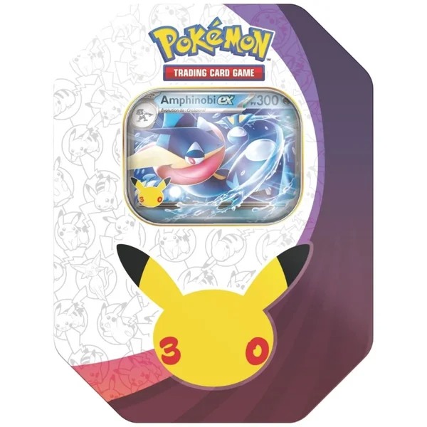 Pokémon TCG - 30th Celebration Greninja Ex Tin - Francês