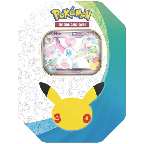 Pokémon TCG - 30th Celebration Sylveon Ex Tin - Francês