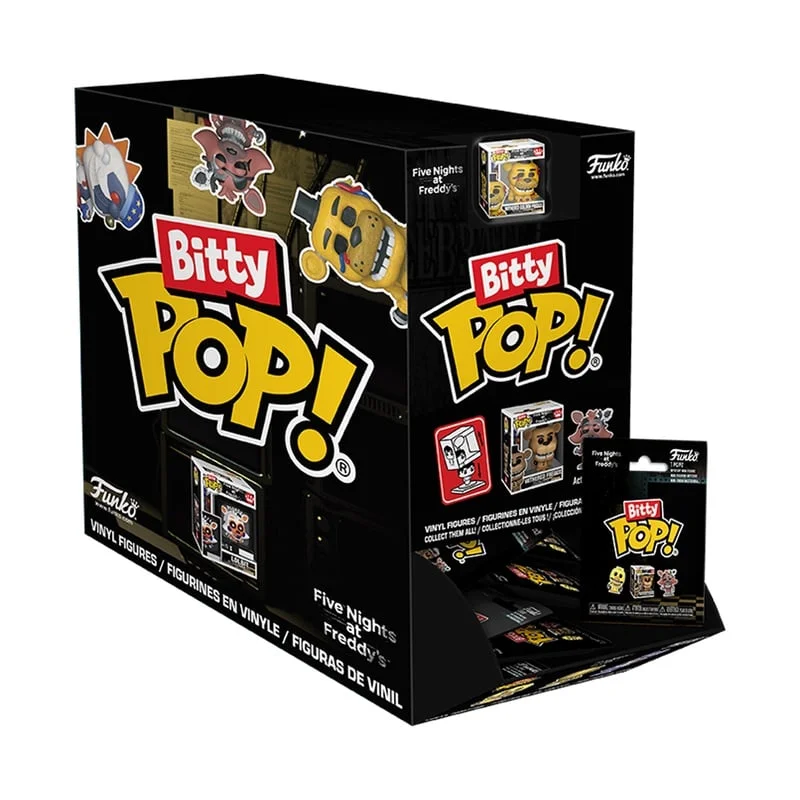 Five Nights at Freddy's Bitty POP! Vinyl Figures 2 cm Blind Bag - 1 Unidade Aleatória