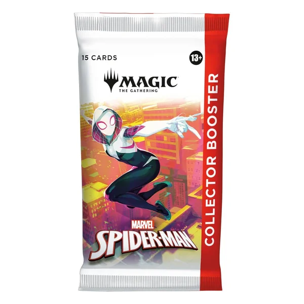 Magic The Gathering Marvel's Spider-Man Collector Booster English - 1 Collector Booster