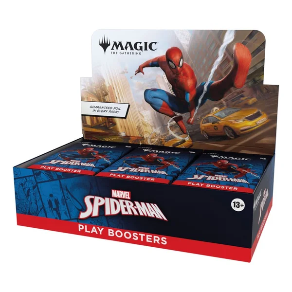Magic The Gathering Marvel's Spider-Man Play Booster English - 1 Play Booster Box (30 Boosters)