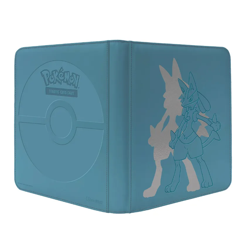 Ultra Pro - Elite Series: Lucario - 12-Pocket Zip PRO-Binder (480 double-sleeved cards)