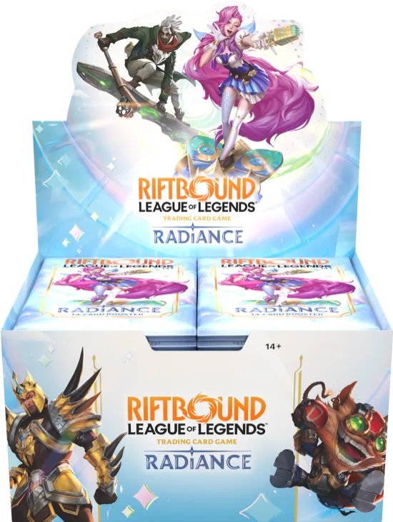 Riftbound: League of Legends TCG - Radiance English - 1 Booster Box (24 Boosters)