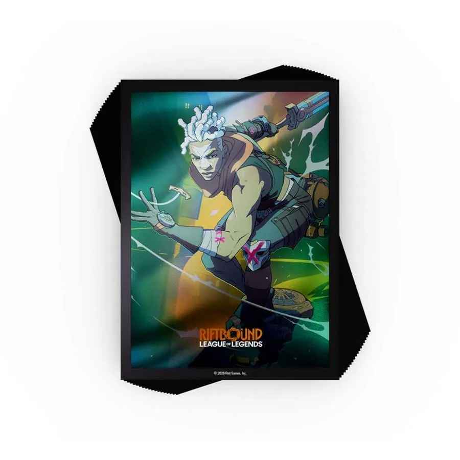 Riftbound: League of Legends TCG - Radiance Art Sleeve Ekko (100 Sleeves)