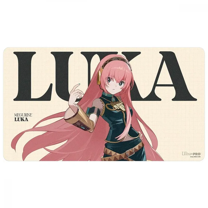 Ultra Pro - Hatsune Miku - Retro Soundscapes: Luka Playmat for Tabletop Gaming (60 x 34 cm)