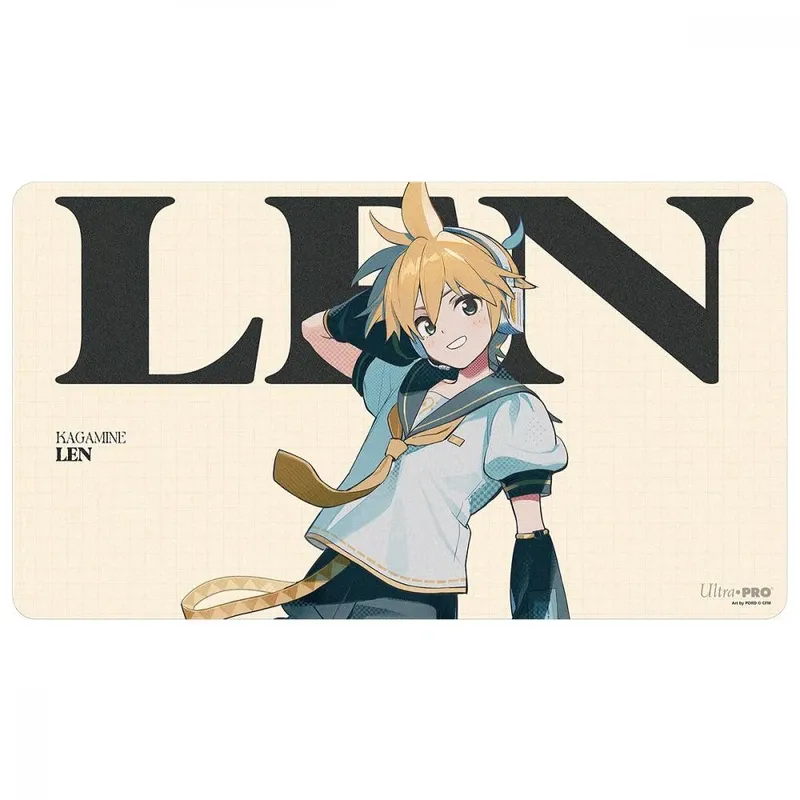 Ultra Pro - Hatsune Miku - Retro Soundscapes: Len Playmat for Tabletop Gaming (60 x 34 cm)